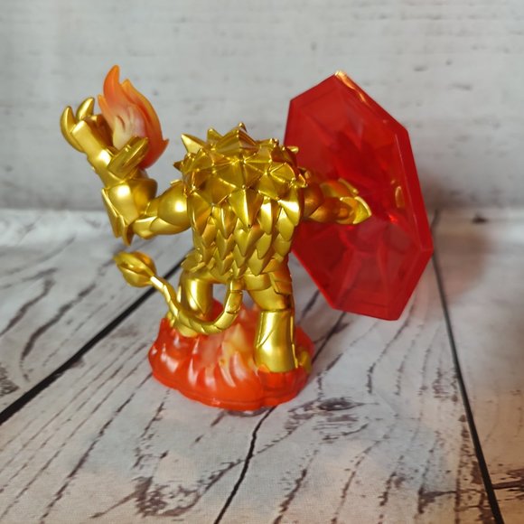 skylander Toys Skylanders Wildfire Trap Team Gold Lion With Red